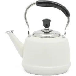 Martha Stewart Kingstree Large 2 Qt Heavy Gauge Stainless Steel Whistling Tea Kettle -Household Kettle Shop GUEST 59a29605 1fce 469f 8dc3 b2c8d59d2e9b