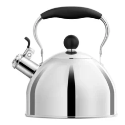 Itopfox 2 Quart Stainless Steel Whistling Tea Kettle, Stovetop Teakettle With Ergonomic Folding Handle, Small Teapot For Tea, Coffee, Silver -Household Kettle Shop GUEST 5d223f69 89db 435d acff a916dc42ab35