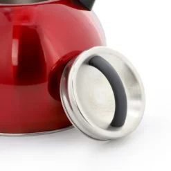 Mr. Coffee® Mr. Coffee Kassel 2.1 Quart Stainless Steel Whistling Tea Kettle In Red -Household Kettle Shop GUEST 5dd214e0 72f5 4a1b 9830 4ccfca1a97ce