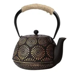 Itopfox Japanese Cast Iron Teapot, Enamel-Coated Stovetop Kettle With Stainless Steel Infuser & Heat-Resistant Handle, Traditional Iron Pot 13 Itopfox Japanese Cast Iron Teapot, Enamel-Coated Stovetop Kettle With Stainless Steel Infuser & Heat-Resistant Handle, Traditional Iron Pot -Household Kettle Shop GUEST 6526e727 a9ed 4403 9d99 c3c935ff1dd0