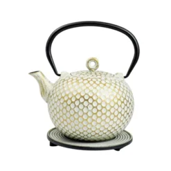 Frieling JA CAST IRON TEAPOT 34 FL. OZ, WITH TRIVET 17 Frieling JA CAST IRON TEAPOT 34 FL. OZ, WITH TRIVET -Household Kettle Shop GUEST 674196dc 412b 4d82 a8e7 82ffb5fbfca3