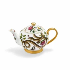 Spode Creatures Of Curiosity Fine China Teapot, Snake Motif - 1.1L White Tea Pot With Handpainted 22ct Gold Decal - Victorian Inspired Design 11 Spode Creatures Of Curiosity Fine China Teapot, Snake Motif - 1.1L White Tea Pot With Handpainted 22ct Gold Decal - Victorian Inspired Design -Household Kettle Shop GUEST 6a9fb24c fe27 46bf ad15 eeaf40871463