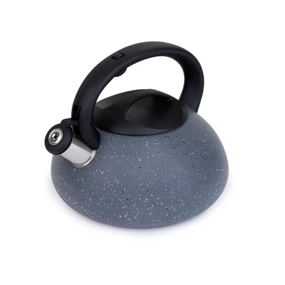 Elle Décor 3 Quart Stovetop Whistling Tea Kettle, Granite Finish, Fast Boil For Gas & Electric Stovetops 8 Elle Décor 3 Quart Stovetop Whistling Tea Kettle, Granite Finish, Fast Boil For Gas & Electric Stovetops - Image 6