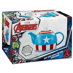 Seven20 Marvel Captain America 36 Ounce Ceramic Teapot -Household Kettle Shop GUEST 6b18aff9 69bd 478a a9b4 7023754f3546