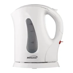 Brentwood 1.0 Liter Cordless Plastic Tea Kettle White -Household Kettle Shop GUEST 6e2ce835 bf9f 4be7 aa76 aa5e4753531e
