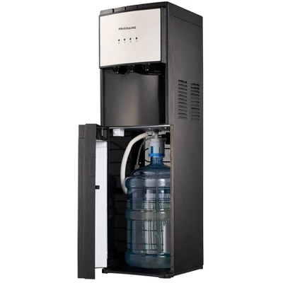 Frigidaire Bottom Loading Water Cooler Stainless Steel: Electric Dispenser, Cold & Hot, 5-Gallon Capacity, Freestanding 4 Frigidaire Bottom Loading Water Cooler Stainless Steel: Electric Dispenser, Cold & Hot, 5-Gallon Capacity, Freestanding - Image 2