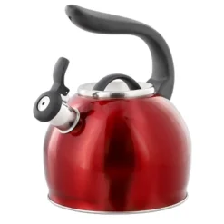 Mr. Coffee® Mr. Coffee Kassel 2.1 Quart Stainless Steel Whistling Tea Kettle In Red -Household Kettle Shop GUEST 6fb7927f 7864 4350 993b 2207af570cd0