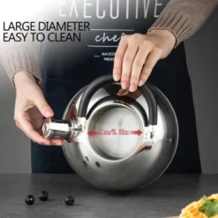 Itopfox 304 Stainless Steel Whistling Tea Kettle, 3 Quart Capacity, Suitable For Induction & Gas Stove Tops, Fast Boiling -Household Kettle Shop GUEST 6fe15c06 f987 46a3 98c3 14548821737d