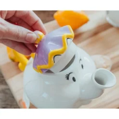 Ukonic Disney Beauty And The Beast Mrs. Potts Sculpted Ceramic Teapot Replica -Household Kettle Shop GUEST 7207aed7 a9c7 49f3 938b c756041cc88a