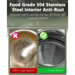 Itopfox Gooseneck Kettle With Thermometer For Pour Over Coffee & Tea Stainless Steel Durable 3-Layer Base Precision Spout, All Stove Tops Compatible 13 Itopfox Gooseneck Kettle With Thermometer For Pour Over Coffee & Tea Stainless Steel Durable 3-Layer Base Precision Spout, All Stove Tops Compatible -Household Kettle Shop GUEST 73831f6f 2cd9 4656 9351 ceb797585b36