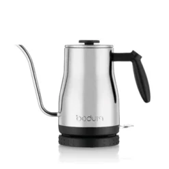 Bodum Bistro Goose Neck 34oz Electric Water Kettle Stainless Steel -Household Kettle Shop GUEST 74a34073 8160 4b0b 860f 7b00fa09b6b5
