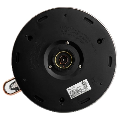 MegaChef 1.8 Liter Half Circle Electric Tea Kettle With Thermostat In Matte Black 9 MegaChef 1.8 Liter Half Circle Electric Tea Kettle With Thermostat In Matte Black - Image 7