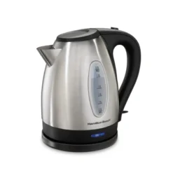 Hamilton Beach 1.7L StainSteel Kettle 40880: 1500W Electric Tea Kettle, Silver, Plastic Handle & Lid, 1 Year Warranty -Household Kettle Shop GUEST 765c4a05 501d 4fe5 a642 1af3ac508501