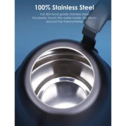 Itopfox Tea Kettle With Thermometer, Stovetop Gooseneck Kettle For Pour Over Coffee, Matte Black Camping & Home Kitchen Water Boiler, 1 Pack 10 Itopfox Tea Kettle With Thermometer, Stovetop Gooseneck Kettle For Pour Over Coffee, Matte Black Camping & Home Kitchen Water Boiler, 1 Pack -Household Kettle Shop GUEST 76e5cd58 a7c4 4d44 adf2 ff321d305825