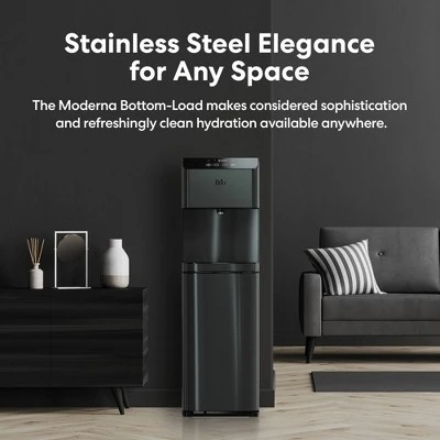 BRIO Moderna Self-Cleaning Bottom Load Water Cooler Black 4 BRIO Moderna Self-Cleaning Bottom Load Water Cooler Black - Image 2