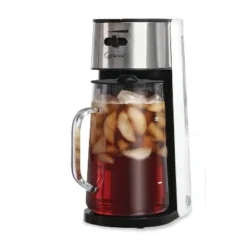 Capresso Iced Tea Maker With Glass Pitcher - 624.02: Automatic Sweet Tea Brewer, 2.5 Qt, Dishwasher-Safe, Black -Household Kettle Shop GUEST 7c28b782 e06b 4347 9448 533479df5661