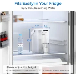 Waterdrop Electric Water Filter Pitcher With 1 Extra EDF Replacement Filter White -Household Kettle Shop GUEST 81b625a7 55f6 41b7 9415 27abd5a9c811