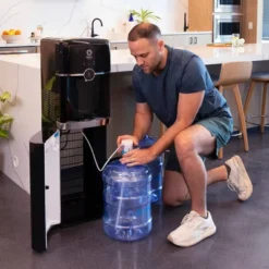 Primo Water Bottom Loading Pro Plus 3 Temp Water Dispenser With Smart Touch Technology: Freestanding 5 Gallon Hot & Cold Water Cooler Dispenser -Household Kettle Shop GUEST 85e50199 516c 45c6 a15c e9f6f85e001c