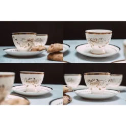 Ukonic Harry Potter Marauders Map 10-Piece Porcelain Tea Set -Household Kettle Shop GUEST 88376cf4 9a81 47a5 bfc0 ee04abc88dc0