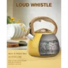 Itopfox Stovetop Teapot With Loud Whistle, Food Grade Stainless Steel And Smooth Wood Handle, Elegant Yellow Design For Tea, Coffee, Hiking, Picnic 1 Itopfox Stovetop Teapot With Loud Whistle, Food Grade Stainless Steel And Smooth Wood Handle, Elegant Yellow Design For Tea, Coffee, Hiking, Picnic -Household Kettle Shop GUEST 88b58076 6e0e 470c 8cef dde34932e3ef