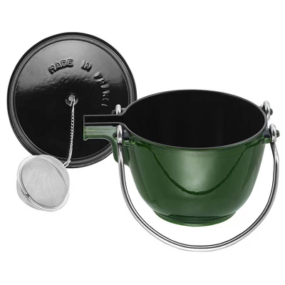 STAUB Cast Iron 1-qt Round Tea Kettle 3 STAUB Cast Iron 1-qt Round Tea Kettle