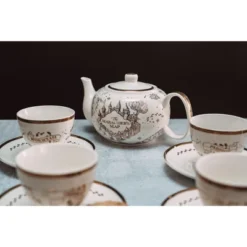 Ukonic Harry Potter Marauders Map 10-Piece Porcelain Tea Set