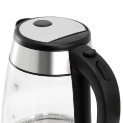 MegaChef 1.7L Glass & Stainless Steel Electric Tea Kettle Clear/Silver: 1000W, Borosilicate Glass, 90-Day Warranty 9 MegaChef 1.7L Glass & Stainless Steel Electric Tea Kettle Clear/Silver: 1000W, Borosilicate Glass, 90-Day Warranty -Household Kettle Shop GUEST 8e5916ad ce72 4242 aa9a 94a9b41b3a33