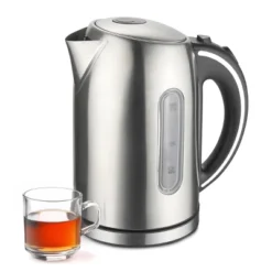 MegaChef 1.7Lt. Stainless Steel Electric Tea Kettle -Household Kettle Shop GUEST 90faa9d1 a8f4 414e 83cd a328997dea7f
