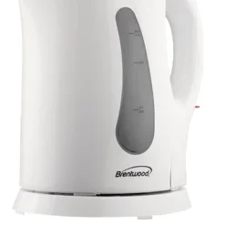 Brentwood 1.0 Liter Cordless Plastic Tea Kettle White -Household Kettle Shop GUEST 913616a6 5eb8 4a58 817d ed569b0a7b62