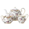 100 Years Teapot Sugar Cream, 3 Piece Set Englsih Chintz 1940 1 100 Years Teapot Sugar Cream, 3 Piece Set Englsih Chintz 1940 -Household Kettle Shop GUEST 92a56dd8 2ce7 4147 b92f 28d99d407b26