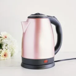 Pinky Up Parker Electric Tea Kettle, Hot Water Dispenser, Automatic Shut Off, Stainless Steel Cordless Electric Teapot, 56oz, Rose Gold -Household Kettle Shop GUEST 92ba9f98 b5f6 47fe 8873 3fa652179b6d