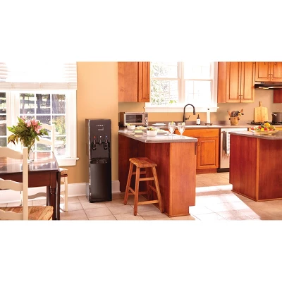 Primo Bottom Loading Water Dispenser With Single-Serve Brewing - Black: K Cup Compatible, Hot & Cold, Freestanding 6 Primo Bottom Loading Water Dispenser With Single-Serve Brewing - Black: K Cup Compatible, Hot & Cold, Freestanding - Image 4