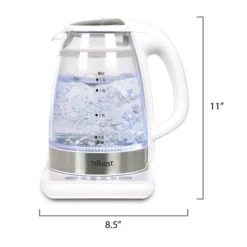 Tribest Raw Tea Kettle Glass Electric Brewing System – White -Household Kettle Shop GUEST 9c6988d9 fea5 47ec a3de a0c45464f1d8