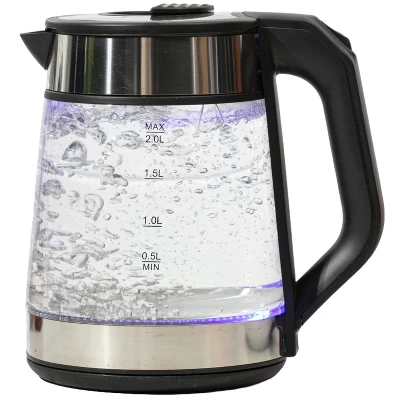 Luminuxe 1.7L Electric Kettle, Speed-Boil Glass Electric Water Boiler & Warmer 1500W Tea Heater, Auto Shut-Off Cool Touch Handle 9 Luminuxe 1.7L Electric Kettle, Speed-Boil Glass Electric Water Boiler & Warmer 1500W Tea Heater, Auto Shut-Off Cool Touch Handle - Image 7