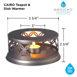 GROSCHE Cairo Premium Teapot Warmer With Tea Light Candle -Household Kettle Shop GUEST a228df57 54b4 42a3 a105 0bc7b3a2147c