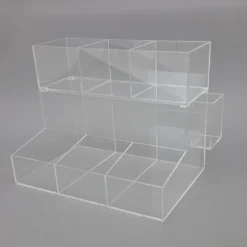 OnDisplay Acrylic Sugar/Creamer Station With Removable Top Tier