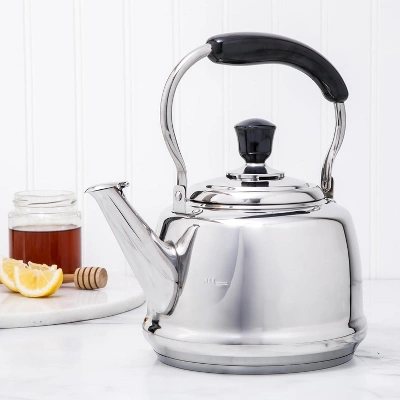 Martha Stewart Kingstree Large 2 Qt Heavy Gauge Whistling Tea Kettle 3 Martha Stewart Kingstree Large 2 Qt Heavy Gauge Whistling Tea Kettle