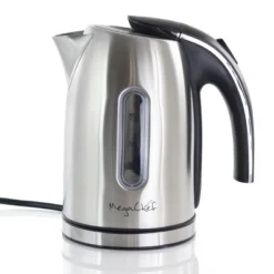 Mega Chef 1.2Lt. Stainless Steel Electric Tea Kettle -Household Kettle Shop GUEST ad50aecc 1103 496d 878a e10a50733b67