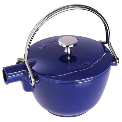 STAUB Cast Iron 1-qt Round Tea Kettle 9 STAUB Cast Iron 1-qt Round Tea Kettle - Image 7
