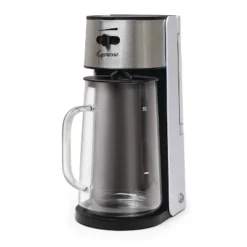 Capresso Iced Tea Maker With Glass Pitcher - 624.02: Automatic Sweet Tea Brewer, 2.5 Qt, Dishwasher-Safe, Black -Household Kettle Shop GUEST b4a00f68 1426 4f20 b1a6 fed682c8c87d