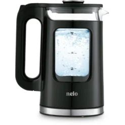 NELO Electric Kettle With Keep Warm Function, Sleek Glass Window Double Wall Design, LED Indicator Lights, Auto Shut-Off, BPA-Free, 1.7 Liters -Household Kettle Shop GUEST b882b1d5 e3fc 4e3b a9c7 2beefec63f1a