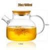 Itopfox Stovetop Safe Glass Teapot With Bamboo Lid And Removable Filter Spout, Clear Tea Kettle For Blooming And Loose Leaf Tea, Perfect For Camping 2 Itopfox Stovetop Safe Glass Teapot With Bamboo Lid And Removable Filter Spout, Clear Tea Kettle For Blooming And Loose Leaf Tea, Perfect For Camping -Household Kettle Shop GUEST bb97e145 183e 4a38 ad36 a262c177da13