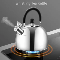 Itopfox 304 Stainless Steel Whistling Tea Kettle, 3 Quart Capacity, Suitable For Induction & Gas Stove Tops, Fast Boiling -Household Kettle Shop GUEST bb9d4e23 9916 40b1 9bcb c55e3b1e41e0