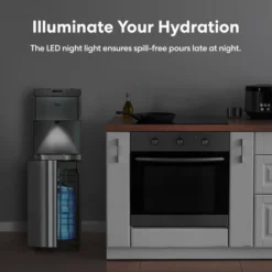 BRIO Moderna Self-Cleaning Bottom Load Water Cooler Silver -Household Kettle Shop GUEST bd0224fc 5b88 4eb6 9617 f6f9b8fefa9d