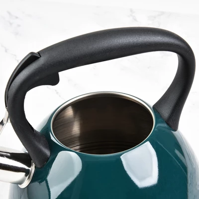 SharpChef Whistling Stovetop Tea Kettle,Food Grade Stainless Steel, Cool Touch Ergonomic Handle, Fast Boil, For Gas, Electric, And Glass Ranges - 3L 7 SharpChef Whistling Stovetop Tea Kettle,Food Grade Stainless Steel, Cool Touch Ergonomic Handle, Fast Boil, For Gas, Electric, And Glass Ranges - 3L - Image 5