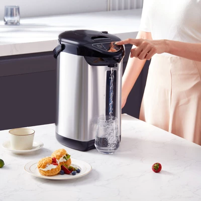 VEVOR Hot Water Dispenser, Adjustable 4 Temperatures Water Boiler And Warmer, 304 Stainless Steel Countertop Water Heater, 3-Way Dispense, 4L/135 Oz 3 VEVOR Hot Water Dispenser, Adjustable 4 Temperatures Water Boiler And Warmer, 304 Stainless Steel Countertop Water Heater, 3-Way Dispense, 4L/135 Oz