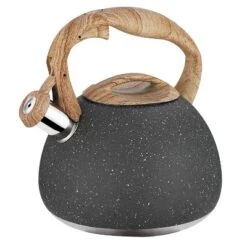 Itopfox Tea Kettle, 2.7 Quart With Wood Pattern Handle Loud Whistle Food Grade Stainless Steel Anti-Hot Handle Anti-Rust Finish Suitable For All Heat 15 Itopfox Tea Kettle, 2.7 Quart With Wood Pattern Handle Loud Whistle Food Grade Stainless Steel Anti-Hot Handle Anti-Rust Finish Suitable For All Heat -Household Kettle Shop GUEST c3543f8a 6b3d 4a24 9f81 0b764ac84f6e