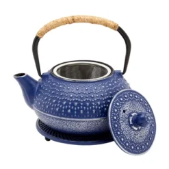 3 Piece Set Japanese Cast Iron Teapot - Loose Leaf Tetsubin With Handle, Stainless Steel Infuser, And Trivet 20 3 Piece Set Japanese Cast Iron Teapot - Loose Leaf Tetsubin With Handle, Stainless Steel Infuser, And Trivet -Household Kettle Shop GUEST c7f6eb2f 8a1e 4dad aa81 c9f9b20ca52b