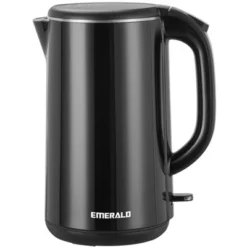 Emerald 1.8L Black Electric Kettle, 1100W, Auto Shut-Off, Fast-Boil Design -Household Kettle Shop GUEST ca688b03 58f4 4c6a 9e1f 635eb682b58c