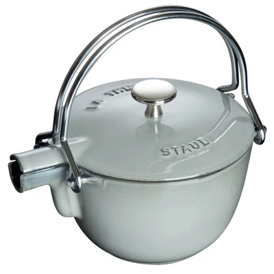 STAUB Cast Iron 1-qt Round Tea Kettle 10 STAUB Cast Iron 1-qt Round Tea Kettle - Image 8